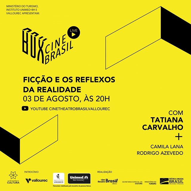 Reprodução/Instagram Box Cine Brasil - "Ficção e os reflexos da realidade"