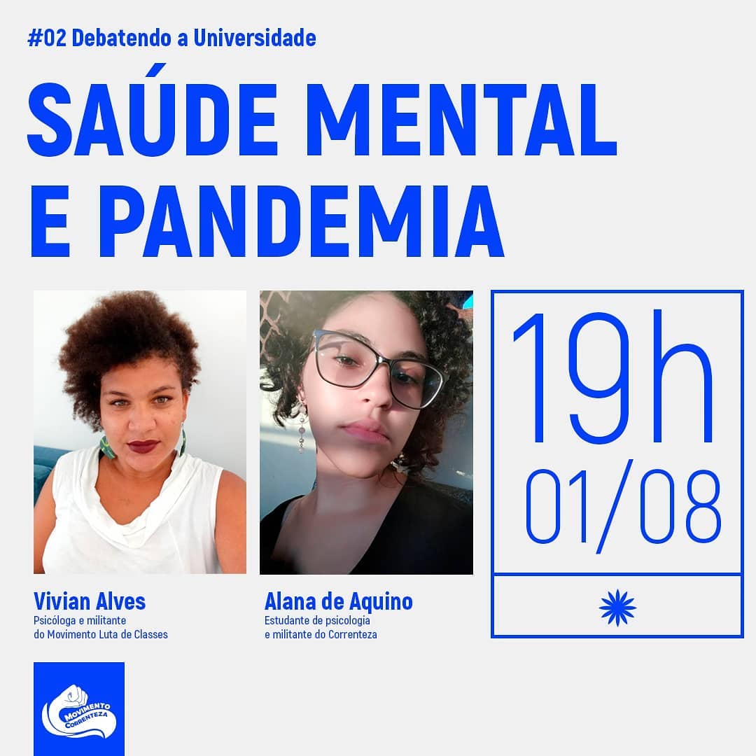 Reprodução/Instagram Saúde Mental e Pandemia