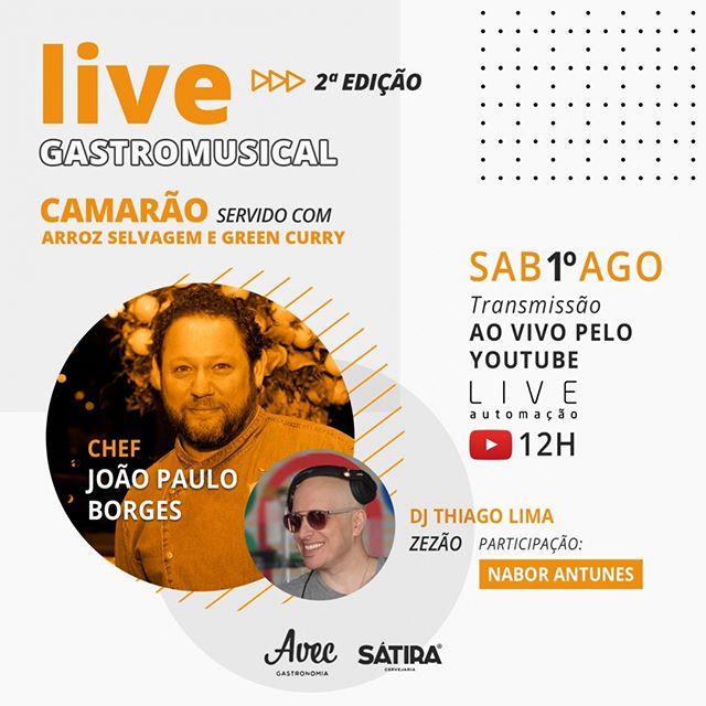 Live Gastromusical 2ª Edição