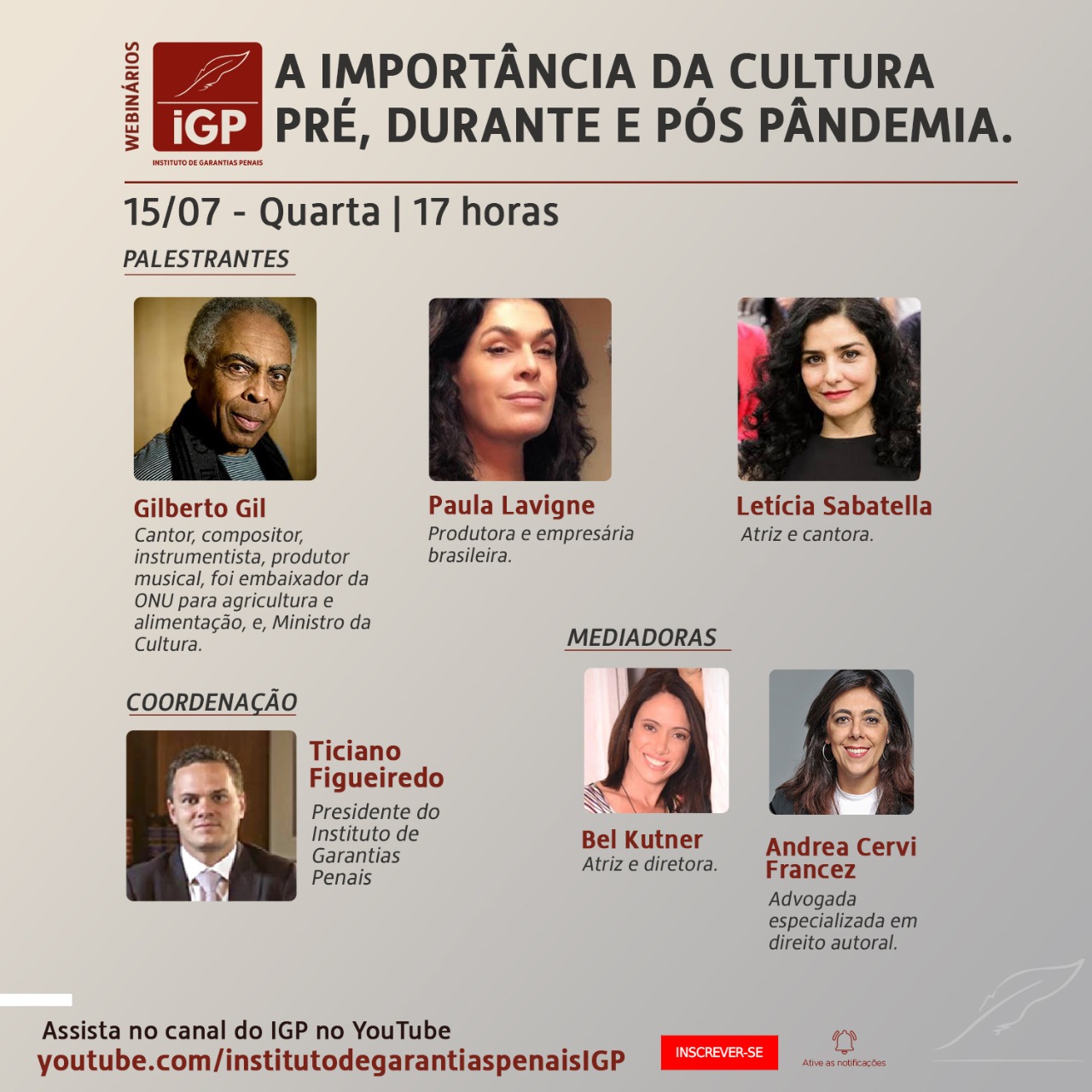 LIve IGP: A Importância da Cultura Pré, Durante e Pós Pandemia