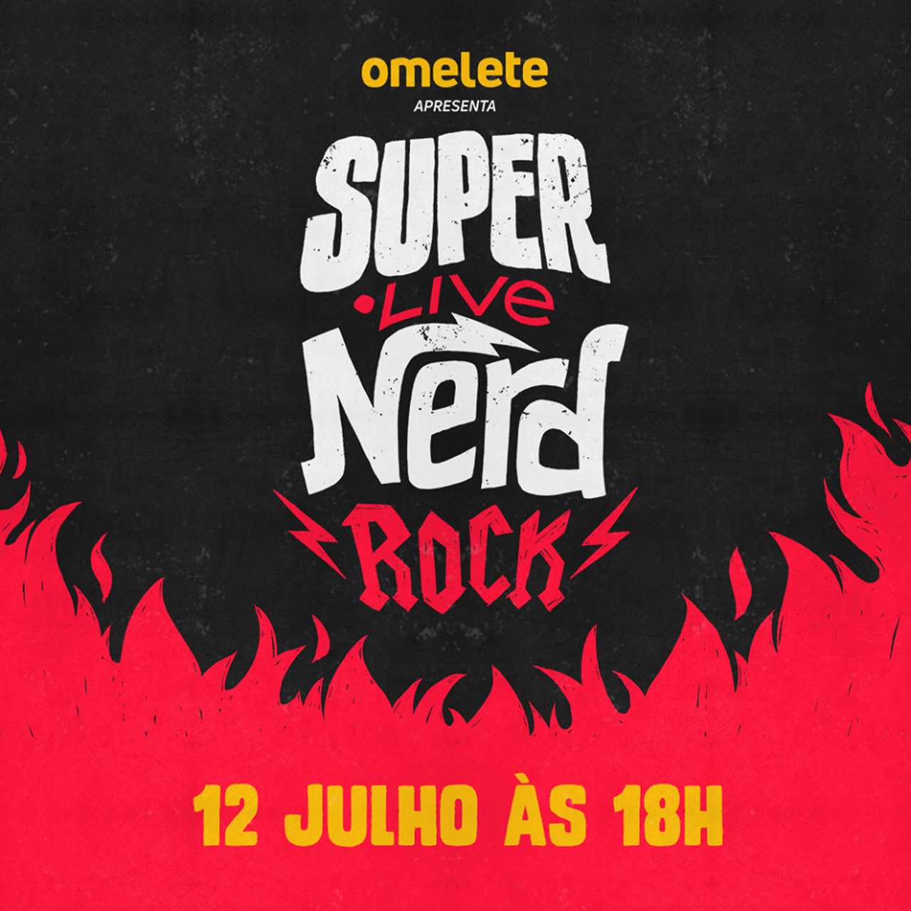 Reprodução/Facebook Omelete Live: Super Live Nerd Rock