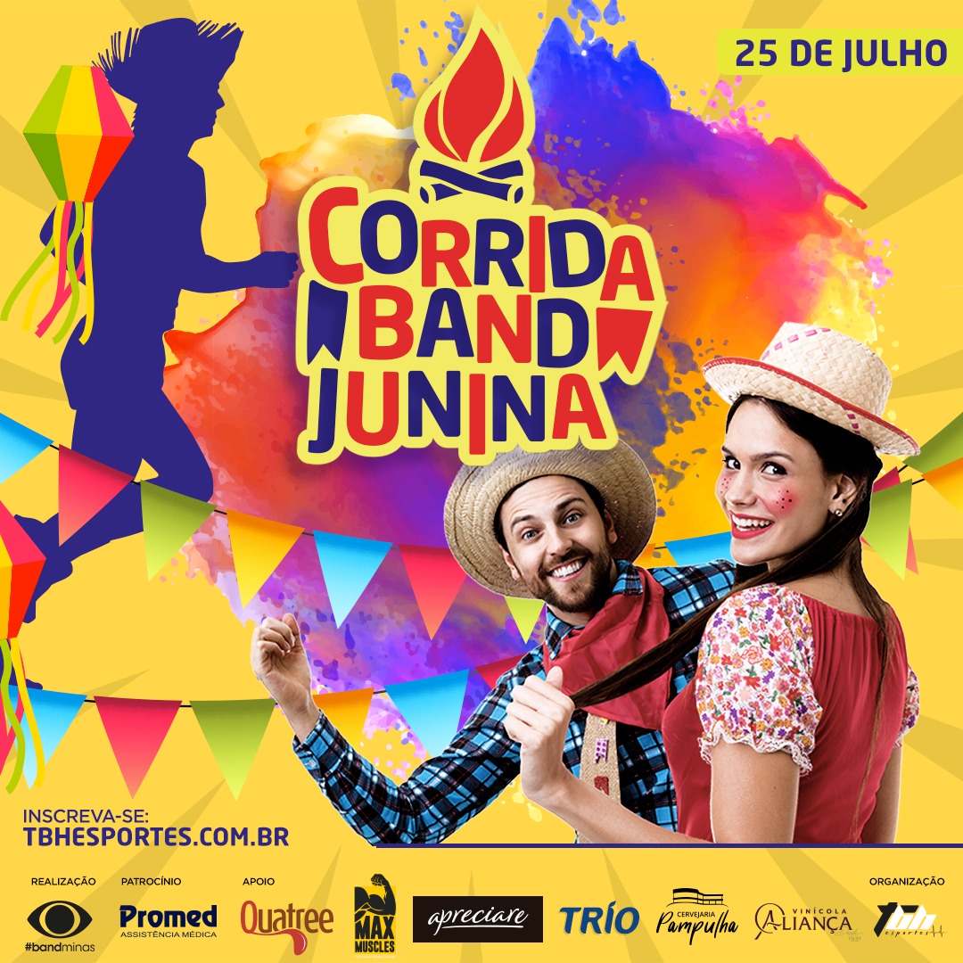 Corrida BAND Junina – Em Casa