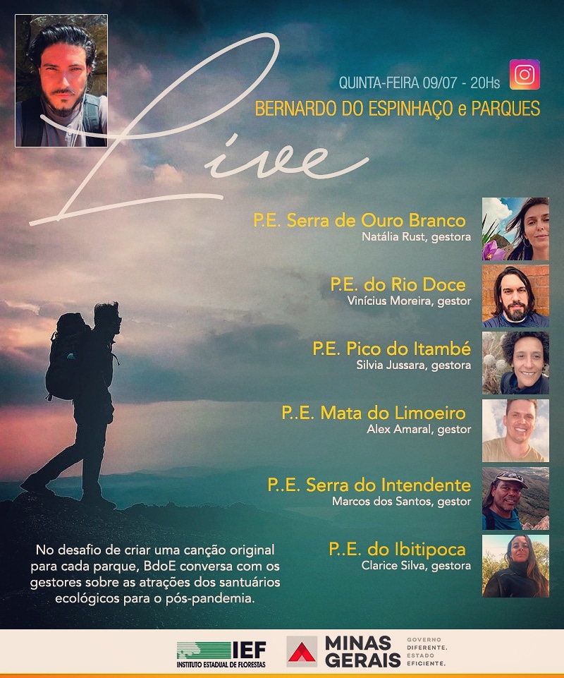 Lives: Bernardo do Espinhaço e Parques