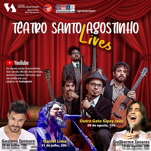  “Lives” e gravações - Teatro Santo Agostinho
