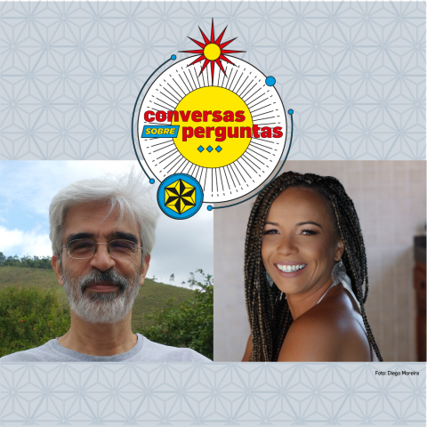 Reprodução: Evento oficial "Conversas sobre Perguntas" com os professores Eduardo Albuquerque e Grazi Mendes