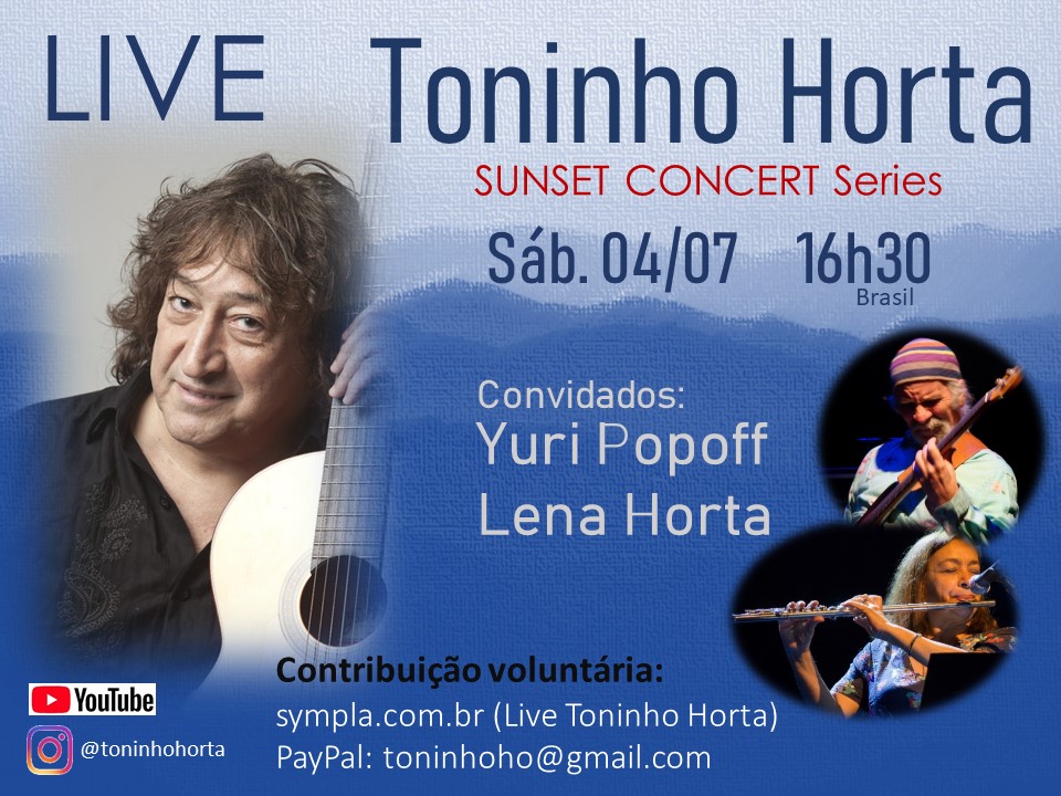 Reprodução/Instagram Live Toninho Horta