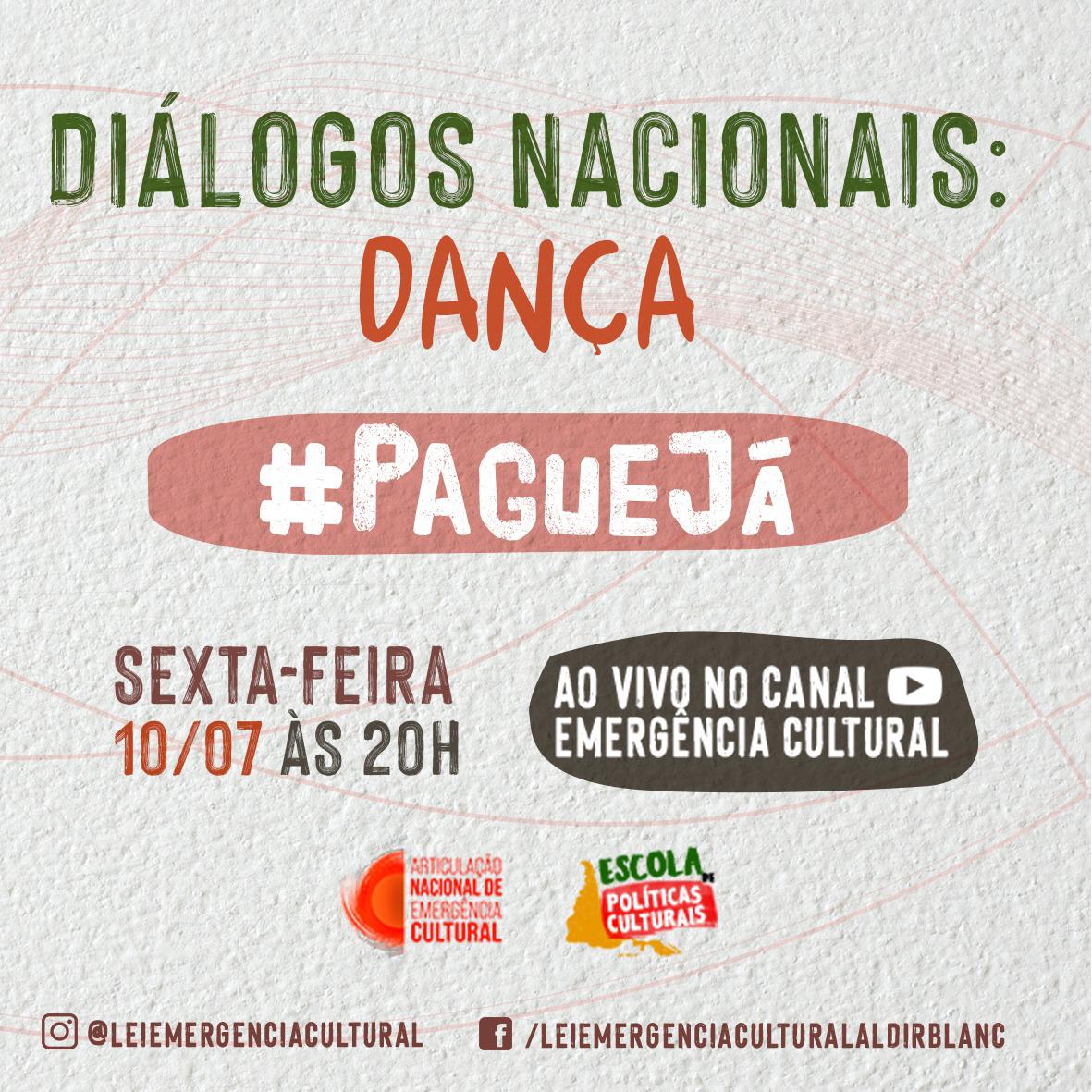 Reprodução/Instagram Lives: Diálogos Nacionais