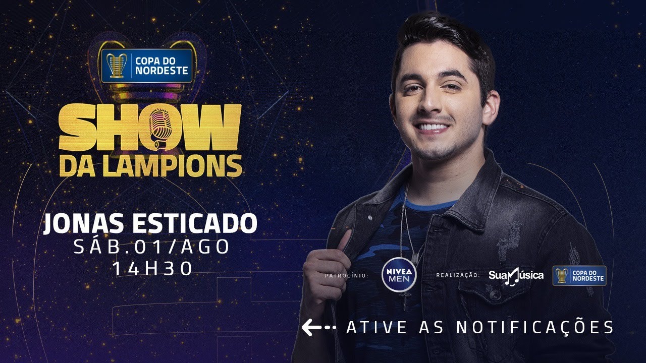 Live: Show da Lampions - Jonas Esticado