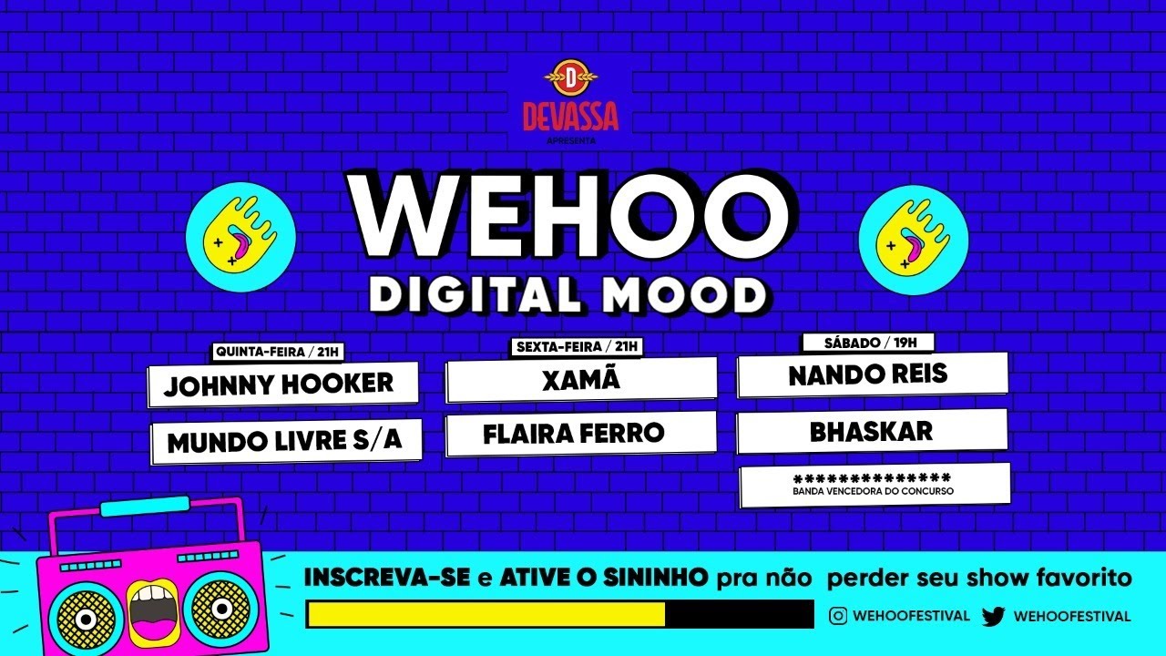 Reprodução/Youtube Wehoo digital mood - Festival