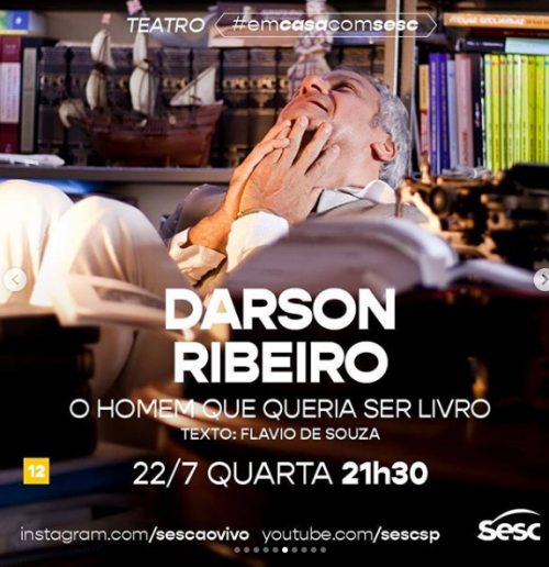 Live: O Homem que Queria Ser Livro - Darson Ribeiro