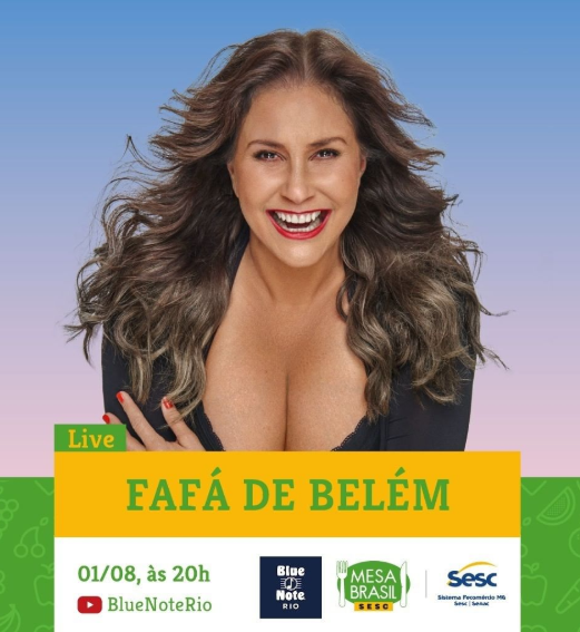 Live: #MesaBrasilSesc - Fafá de Belém