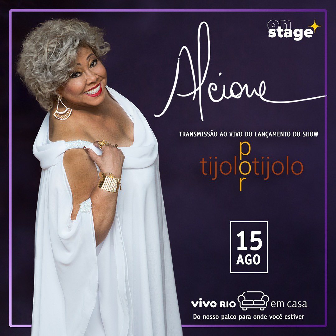 Divulgação/Instagram Alcione A Marrom Live: Alcione