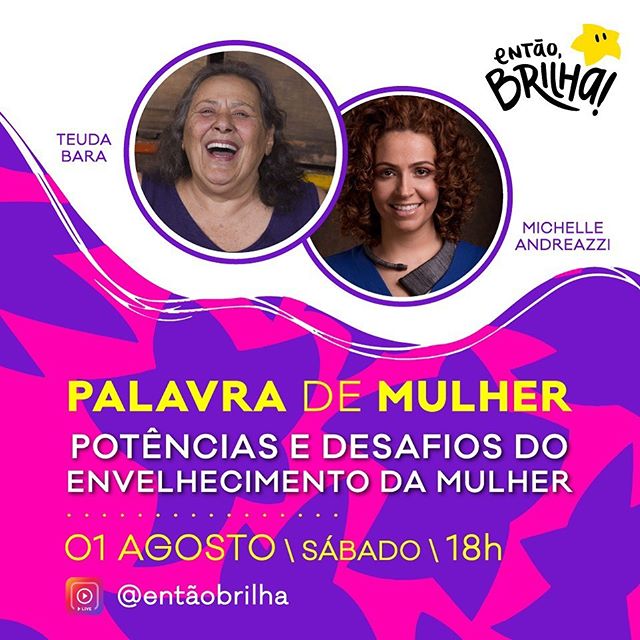 Lives: "Palavra de Mulher” - Então Brilha!