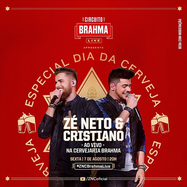 LIVE ESPECIAL DIA DA CERVEJA - Zé Neto e Cristiano 