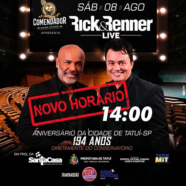 Live: Rick e Renner