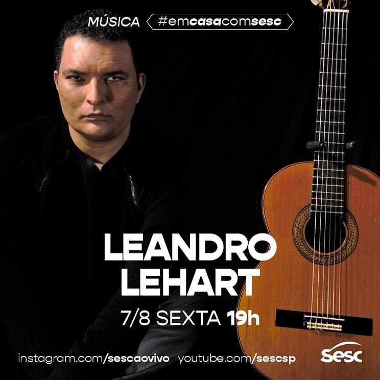 Live: Leandro Lehart #EmCasaComSesc