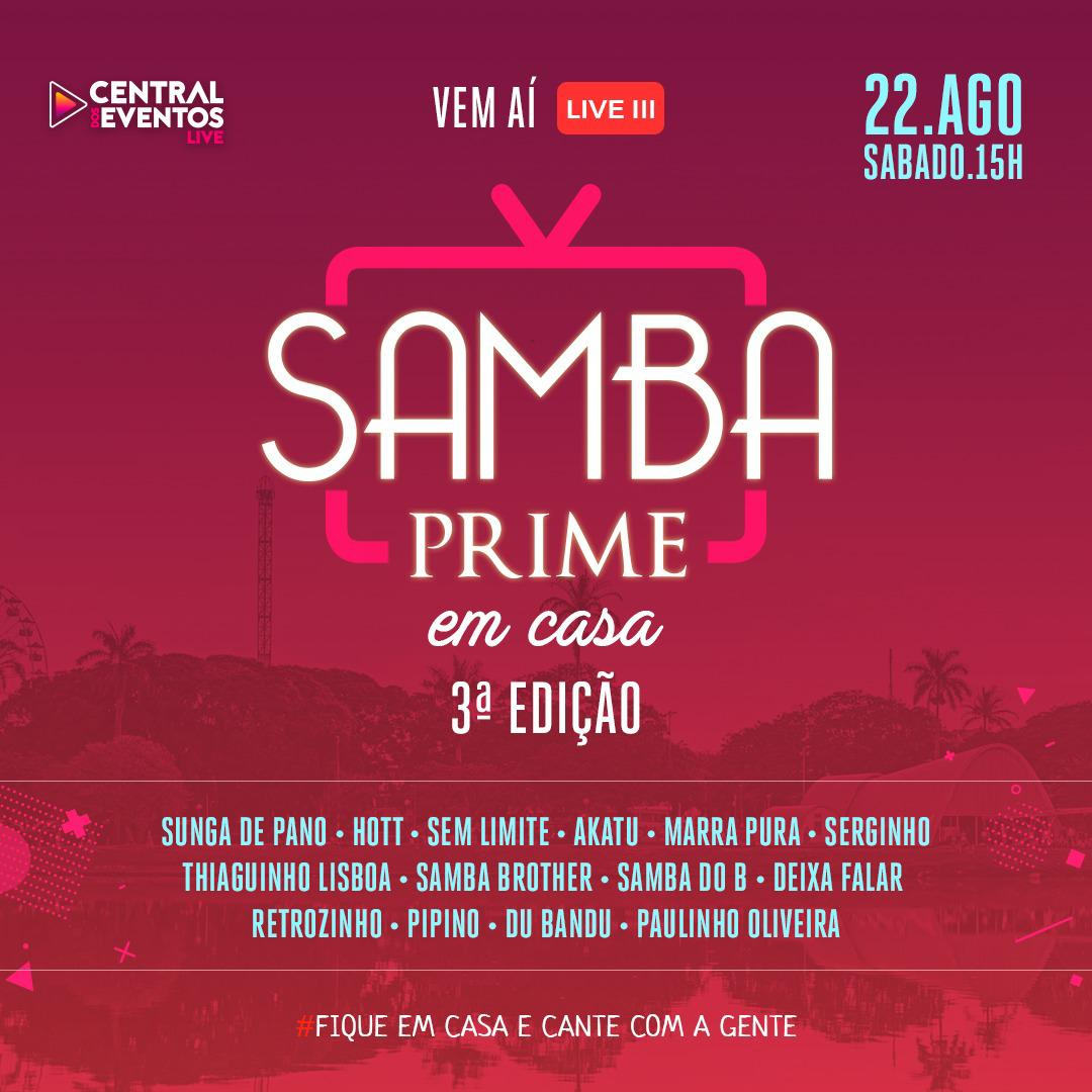 Live "Samba Prime em Casa" - 3ª Edição