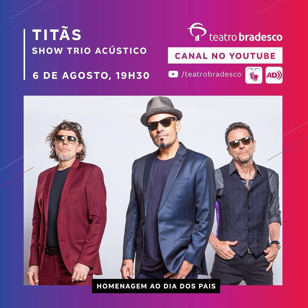 Live Titãs - Show Trio Acústico | Em homenagem ao Dia dos Pais