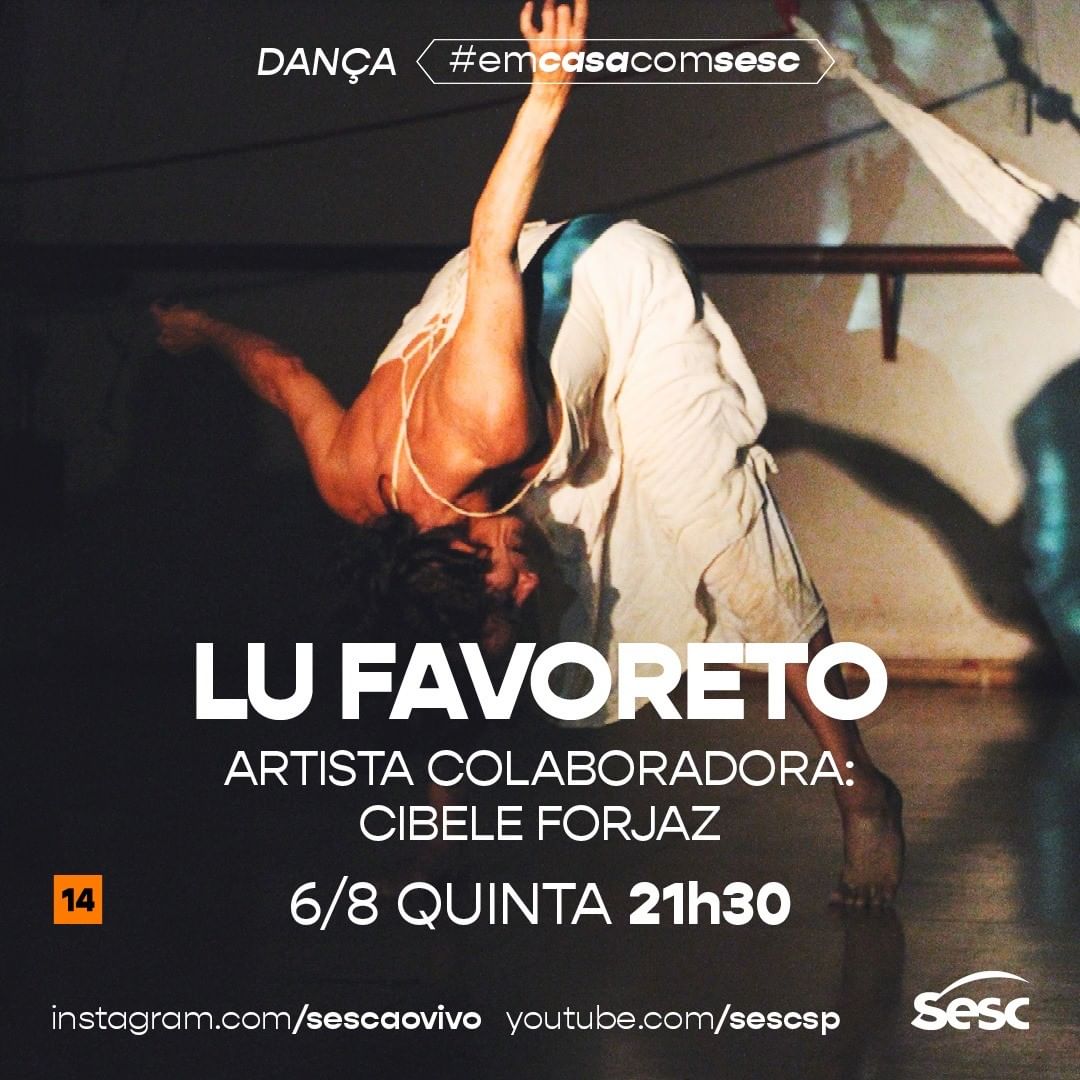 Live: Lu Favoreto #EmCasaComSesc