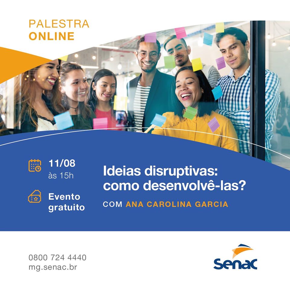 Live: Ideias Disruptivas - Como Desenvolvê-las?