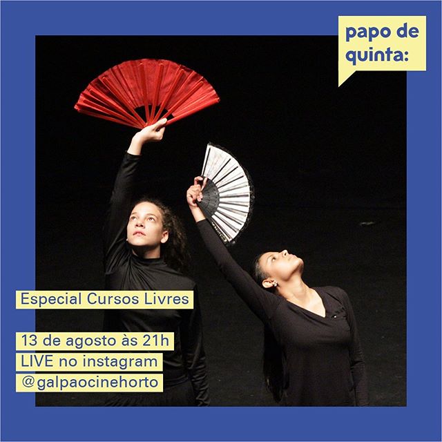 Lives: Papo de Quinta - Galpão Cine Horto