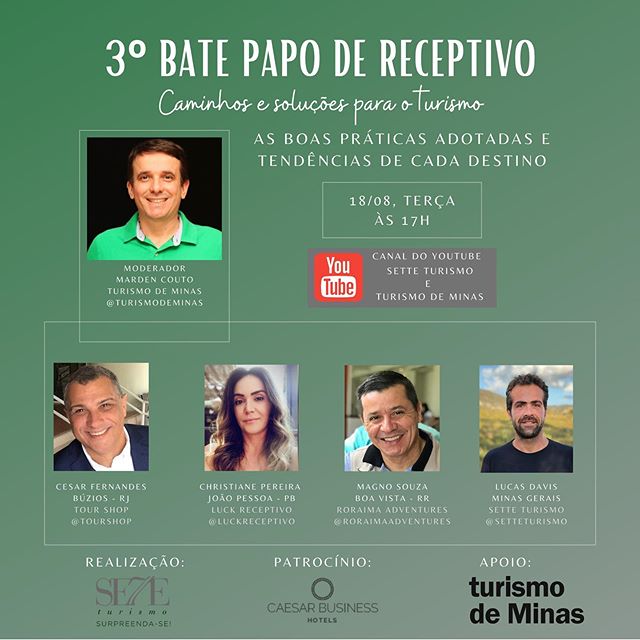 3º Bate papo de Receptivo