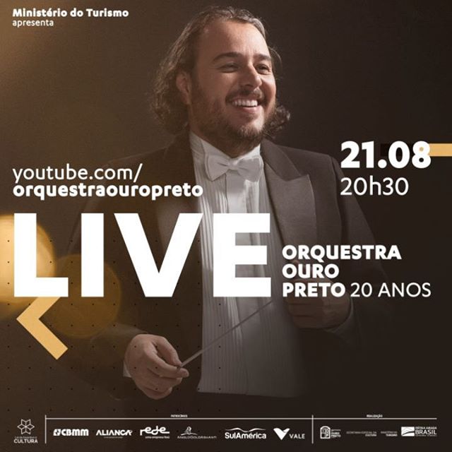 Reprodução/Instagram Live: 20 Anos da Orquestra Ouro Preto