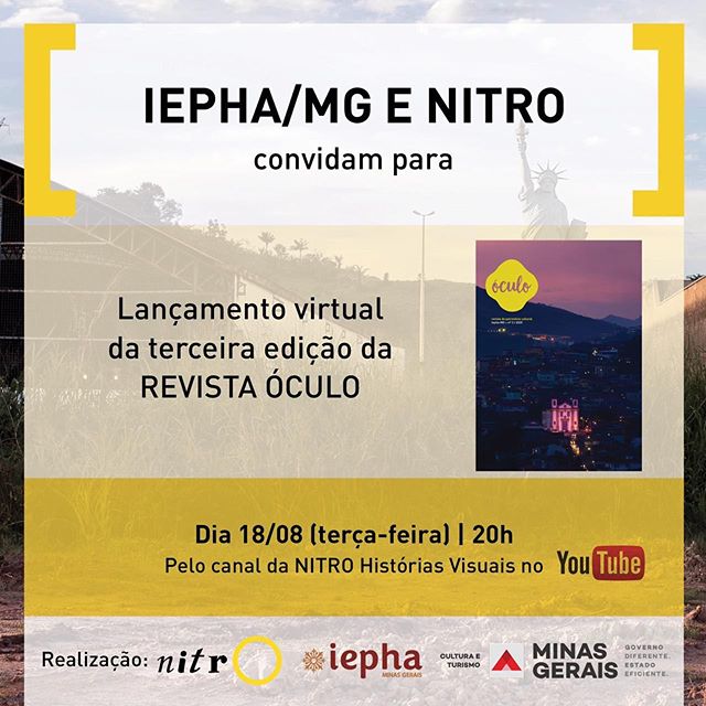Reprodução/Instagram Live e Lançamento virtual da Revista Óculo