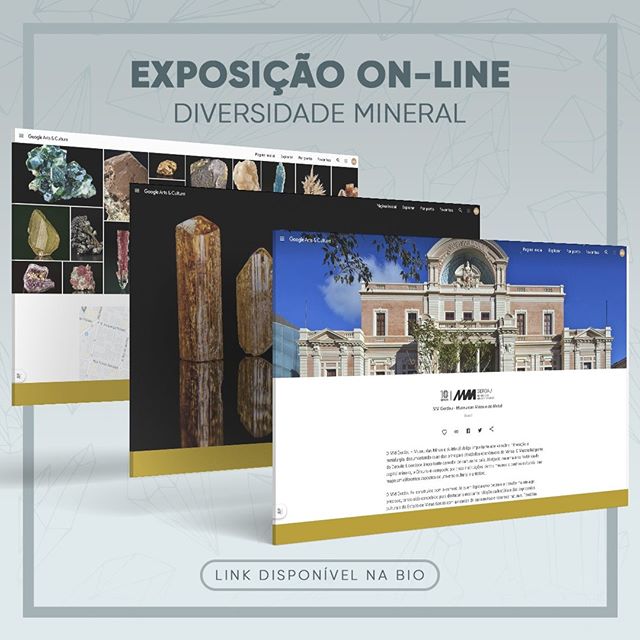 Exposição On-line “Diversidade Mineral”