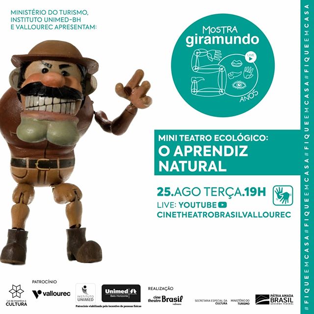Mostra Giramundo: “Mini Teatro Ecológico” - Cine Theatro Brasil Vallourec