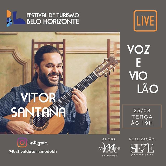 Live Voz e Violão - Festival de Turismo de Belo Horizonte
