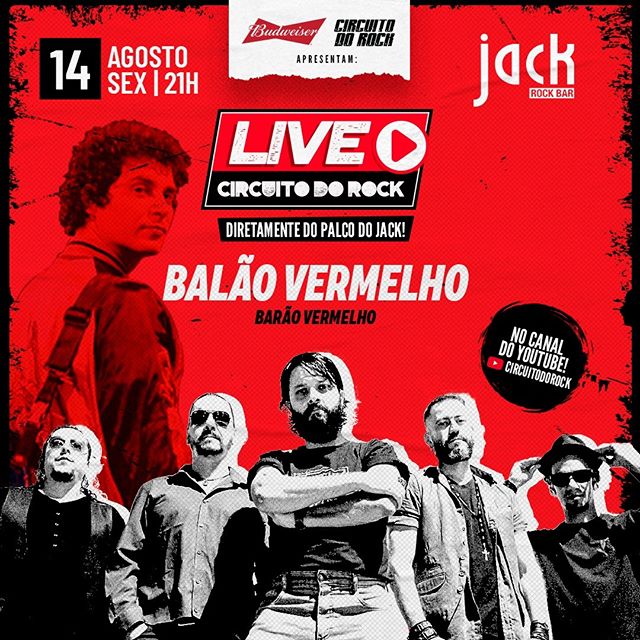 Live Circuito do Rock - Balão Vermelho