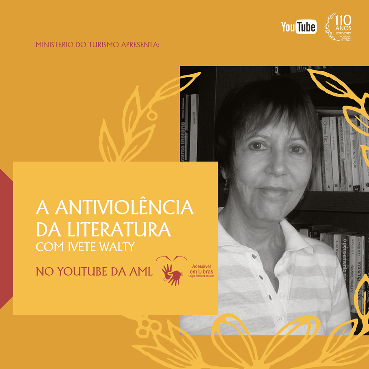 Palestra Online: A antiviolência da literatura - AML em Casa
