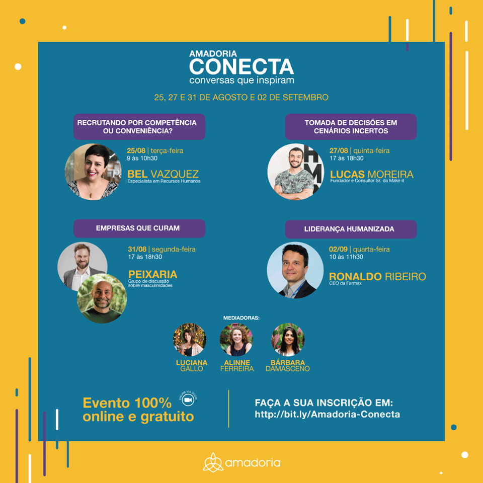 Amadoria Conecta - conversas que inspiram