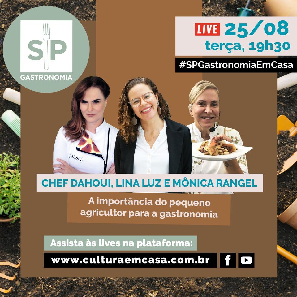 Reprodução/Facebook Live: A importância do pequeno agricultor para gastronomia