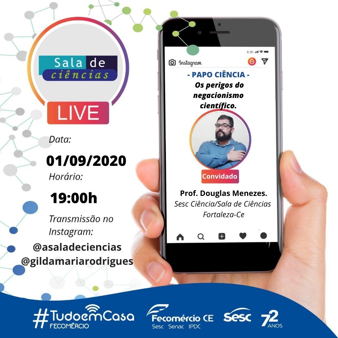 Live: Os Perigos do Negacionismo Científico 