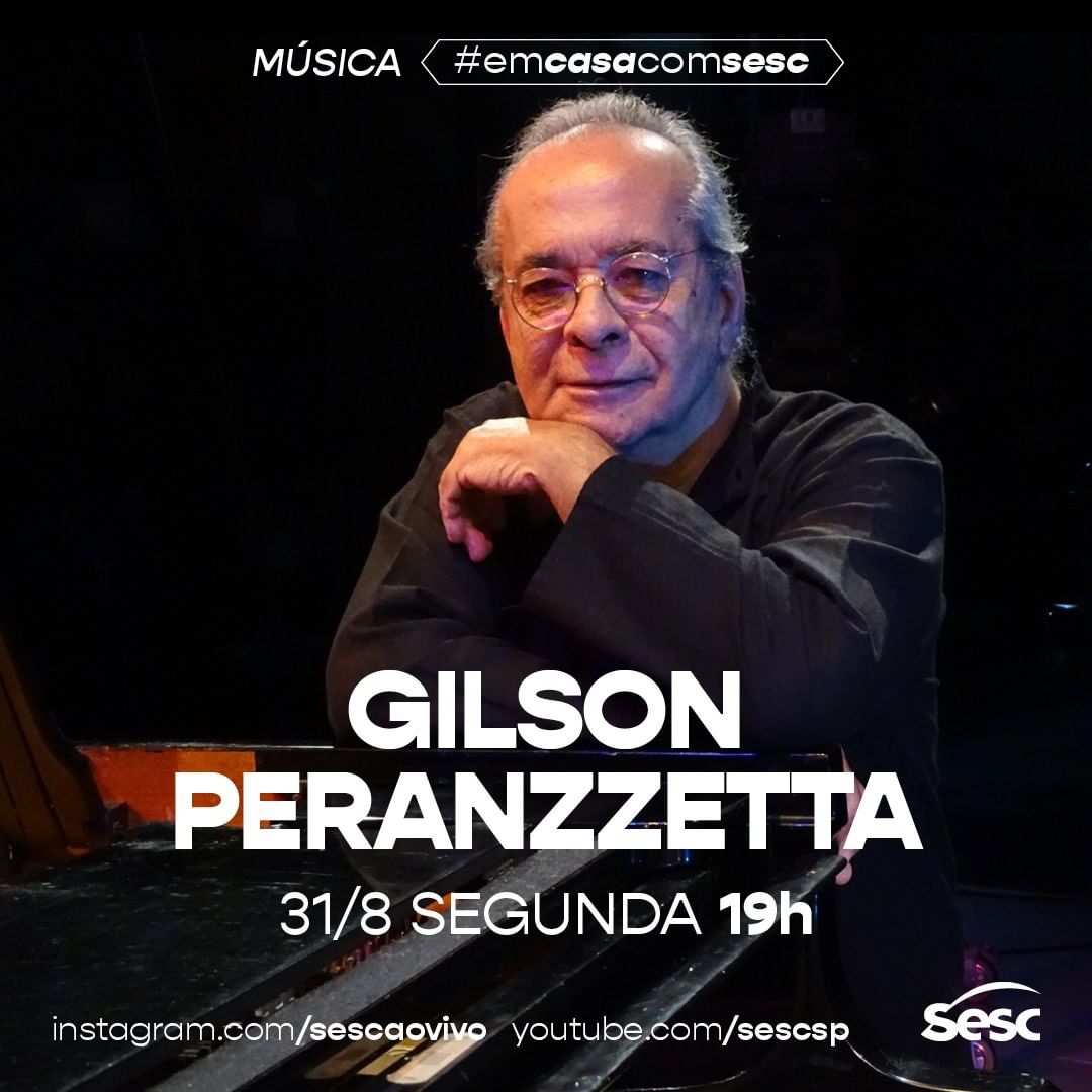 Live: Gilson Peranzzetta #EmCasaComSesc