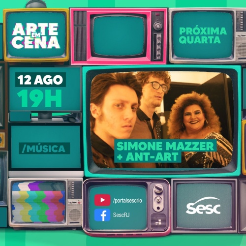 Live: Simone Mazzer + Ant-Art #ArteEmCena