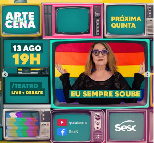 Live + Debate: Eu Sempre Soube #ArteEmCena