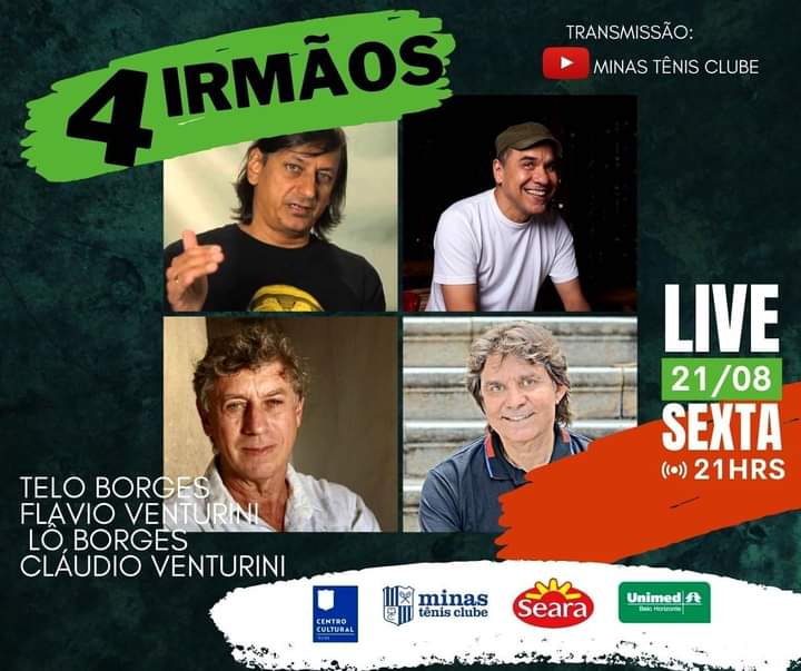 Reprodução/Evento oficial Live: 4 Irmãos