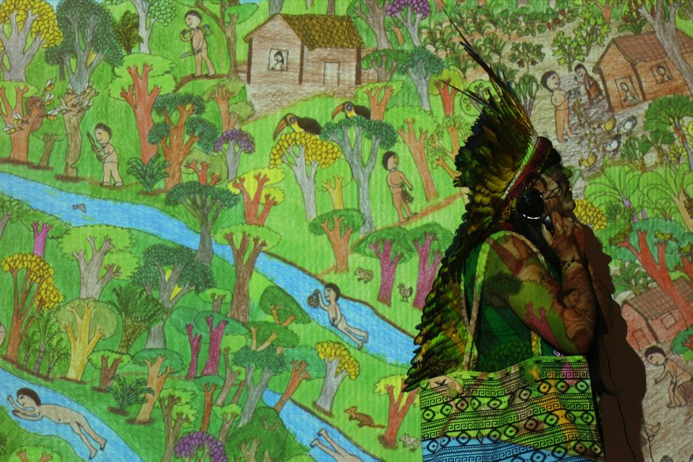 Visita virtual à Mostra Mundos Indígenas - Espaço do Conhecimento UFMG