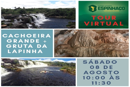 Tour Virtual: Cachoeira Grande + Gruta da Lapinha