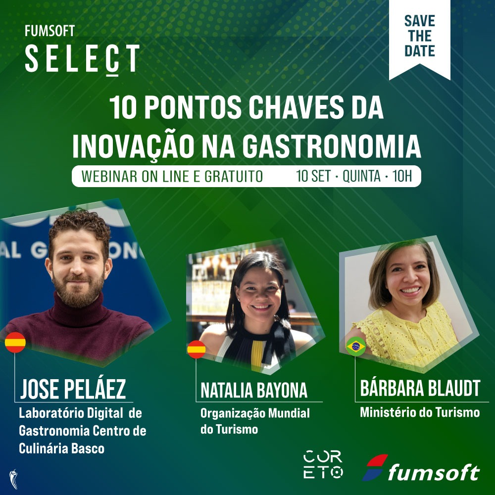 FUMSOFT SELECT - 10 pontos chaves da inovação na gastronomia