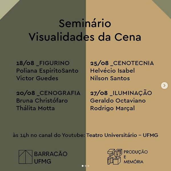 Seminário Online: Visualidades da Cena