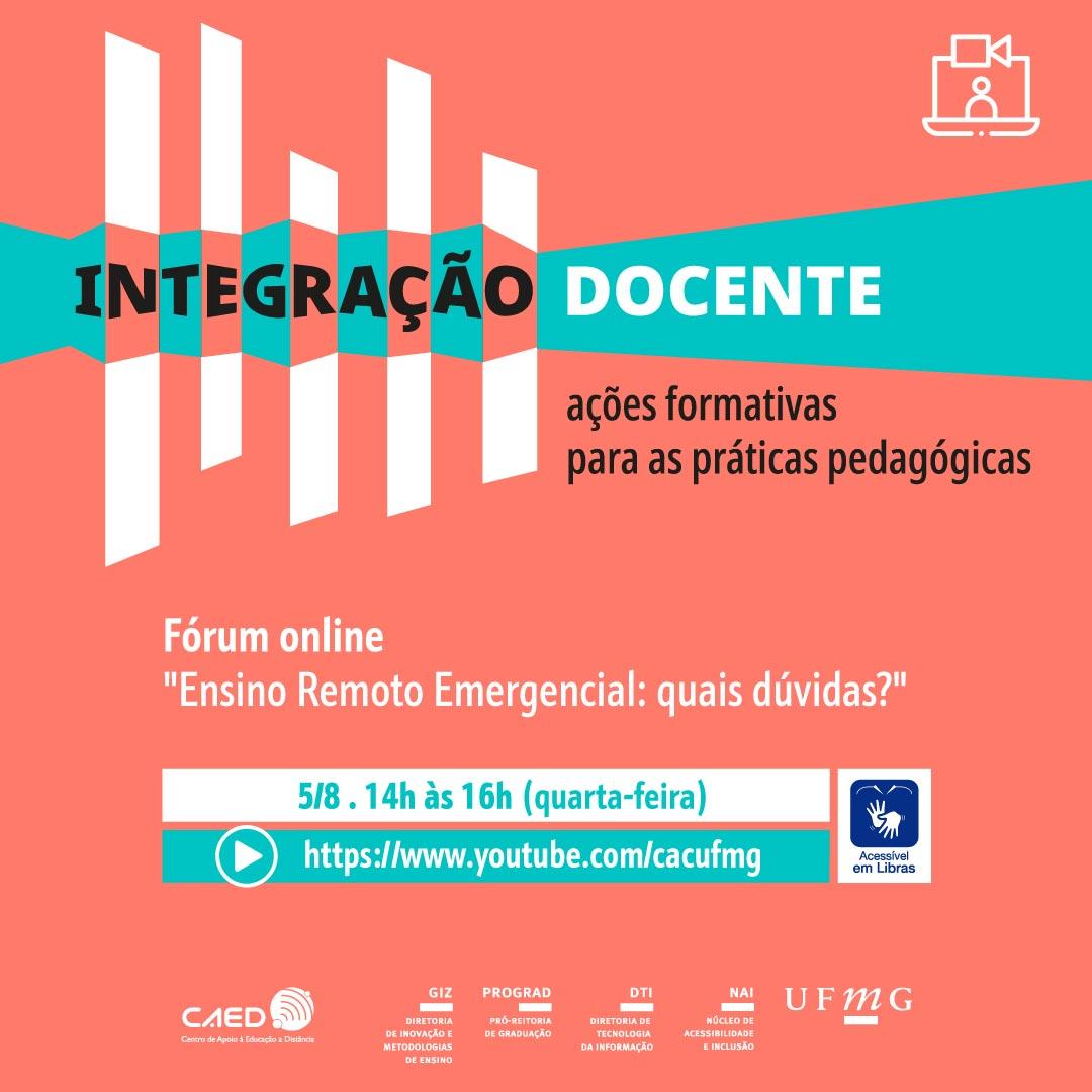 Forúm Online: Ensino Remoto Emergencial: Quais Dúvidas?