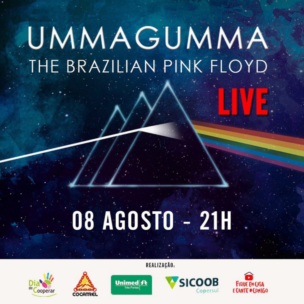 Dia C - show de Ummagumma The Brazilian Pink Floyd 