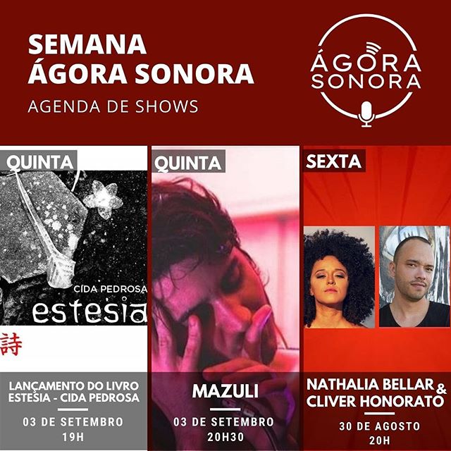 Ágora Sonora – Nathalia Bellar e Cliver Honorato