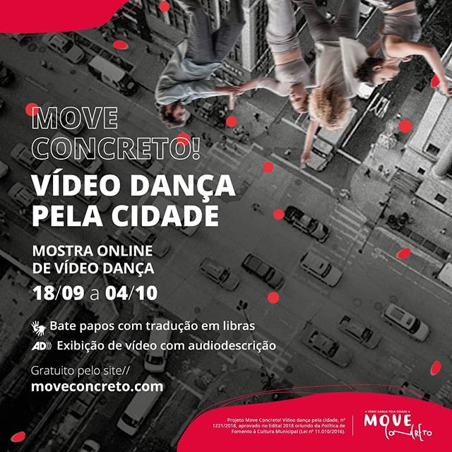 Mostra: “Move Concreto! Vídeo dança pela cidade”