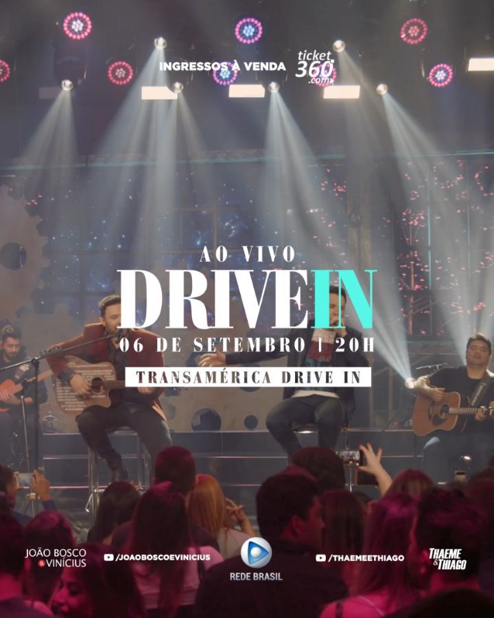 Live Drive-In Ao Vivo João Bosco & Vinícius e Thaeme & Thiago