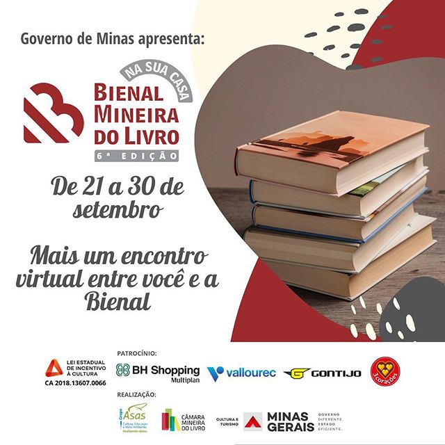 6ª Edição "Bienal na Sua Casa" - Bienal Mineira do Livro